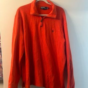 Orange Polo sweater